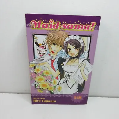 Maid-sama! 2-In-1 Vol 1 Shojo Beat Manga Paperback Book By Hiro Fujiwara - 1 & 2 • $13.50