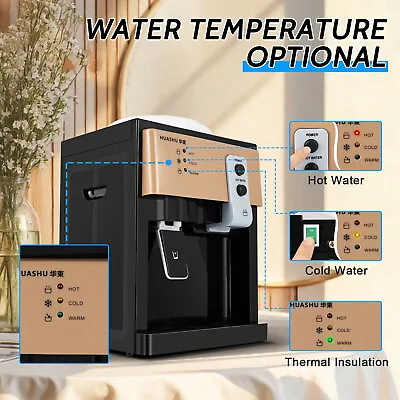 Top Loading Countertop Water Dispenser Hot Cold Water Cooler Drinking Machine • $49.40