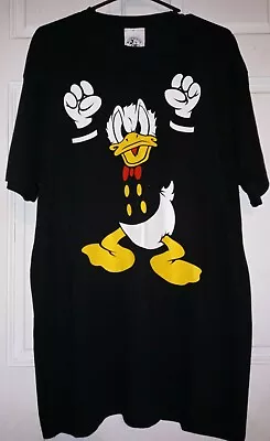 Vintage Donald Duck Disney & Co. T-shirt 1990 One Size Fits All Made In USA • $39.99