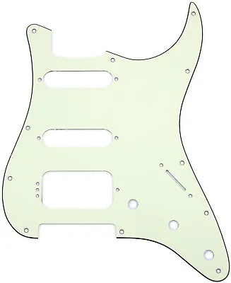 3ply Mint Green Pickguard For Fender Stratocaster Strat HSS/SSH Open Humbucker • $15.99