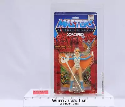 Sorceress CAS GRADED 80 80/85/90 He-Man Masters Of The Universe MOTU 8-Back 1987 • $1200