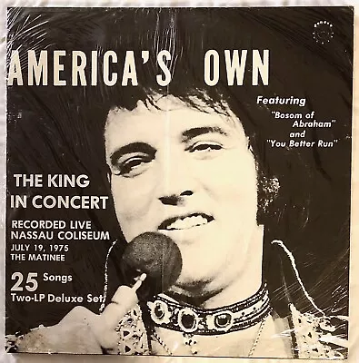 Elvis Presley - America's Own (2 Vinyl LP's Live Concert) Sealed • $65