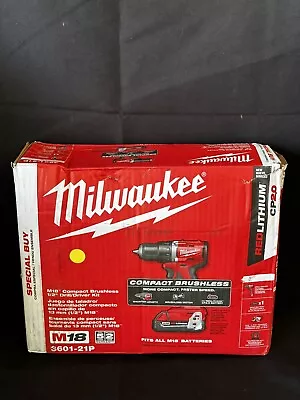 Milwaukee MILWAUKEE M18 18V Cordless Drill Driver - 3601-21P • $104.99