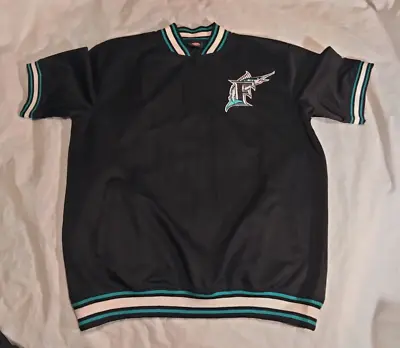 Florida Marlins (Miami Marlins) Extra Large (XL) 1/4 Zip Embroidered Pullover • $20