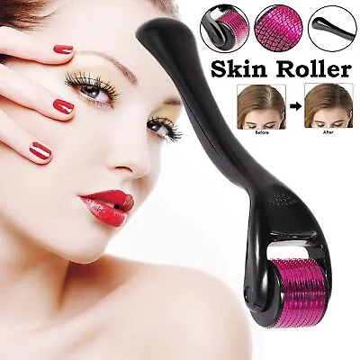 Derma Roller Micro Needle 540 Titanium Skin Acne Scar Care Hair Re Growth Care • $13.99