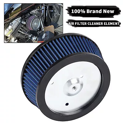 $20.98 • Buy Big Sucker Air Filter System Blue Cleaner For Harley Road King FLHR Softail