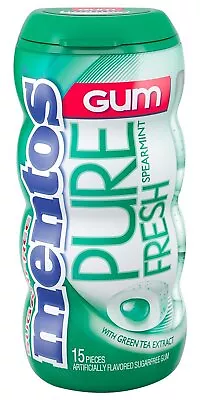 Mentos Pure Fresh Sugar-Free Chewing Gum With Xylitol Spearmint Non... • $7.38