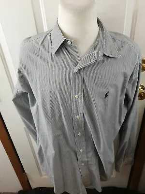 Mens Ralph Lauren Polo Striped Shirt Button-Down Shirt Lowell Sport XXL • $19.11