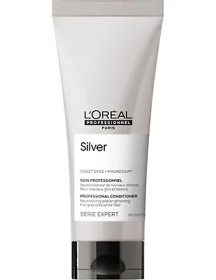 L’Oréal Professional Serie Expert Silver Violet Magnesium Conditioner 200 Ml • $20.95