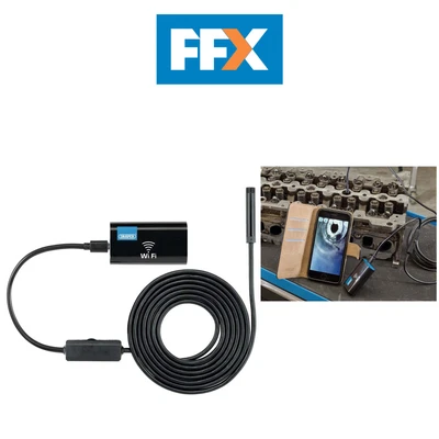 £27.25 • Buy Draper Compact Rechargeable WI-FI Endoscope Inspection Camera 3.5m Length 91648 