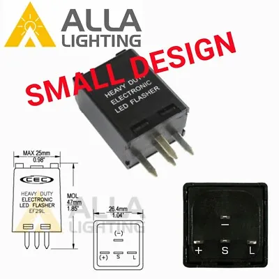 LED Turn Signal Flasher Relay Fix Hyper Flash 02 Chevy Silverado Tahoe C1500 GMC • $19.98