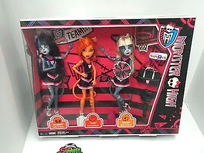 Monster High Fearleading Doll Werecats 3 Pack Cheer Squad New In Box NIB • $199.99