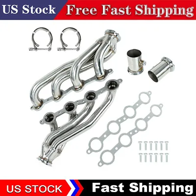 V Band LS Conversion Swap Exhaust Header For Chevrolet Monte Carlo El Camino C10 • $193.62