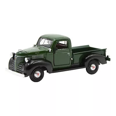 Motor Max Timeless Legends 1:24 Die Cast 1941 Plymouth Pickup Truck In Green • $19.99