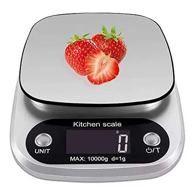 Food Scale 22lb Weight Grams Digital Kitchen Scales And Ounces For Cooking Bakin • $20.23