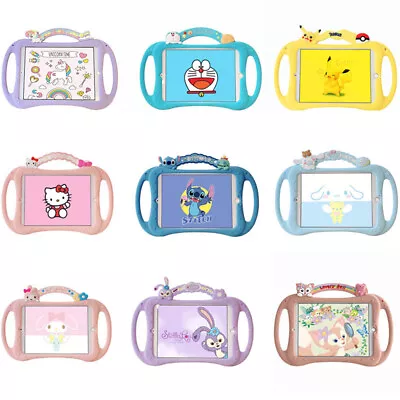 For IPad 5 6 7 8th 9th 10th Gen Air 2 3 4 Mini Pro11 Kids Shockproof Handle Case • £13.58