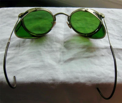 $74.99 • Buy Vintage American Optical Ful-Vue SAFETY GREEN GLASS Eyeglasses W WINGS Frame OLD
