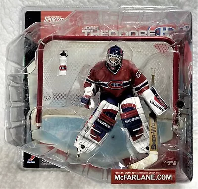 McFarlane Toys JOSE THEODORE Series 1 Hockey Action Figure 2001 SportsPick NHL • $69