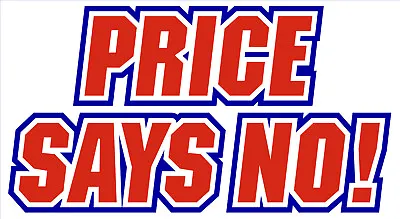 Montreal Canadiens DECAL STICKER Carey Price Says No!  Goalie Save Jersey • $4.99