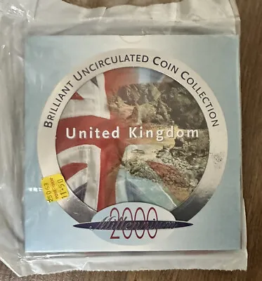 2000 Millennium Brilliant Uncirculated Coin Collection -  Excellent Condition • £15