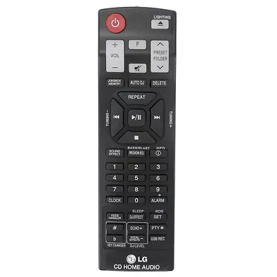 New Original AKB74955331 For LG Mini Hi-Fi System Remote Control NJ98F CJ98 • £8.80