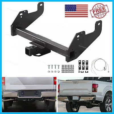 For 2015-2023 Ford F150 Class 4 Trailer Hitch Receiver Bumper Tow Heavy Duty 2  • $169.19