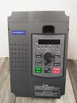 Single Phase To 3 Phase Converter MYSWEETY 2.2KW VFD 220V/10A 0-3200Hz Output V • $79.98