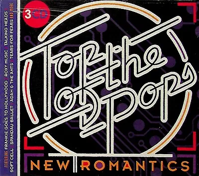 TOP OF THE POPS Best NEW ROMANTICS 3-CD SEALED NEW 80s Blancmange/Associates/OMD • £4.49