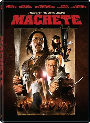 Machete DVD 2009 MOVIE Michelle Rodriguez Jessica Alba Robert De Niro • $6.99