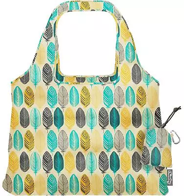 Vita Reusable Tote Bag With Carabiner Clip | Compact Reusable Shopping Bags |... • $22.67