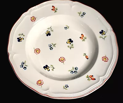 Villeroy Boch Petite Fleur Large Rimmed Soup Bowl • $37.56