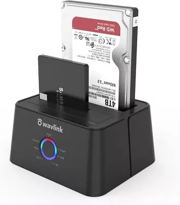 $41.51 • Buy Wavlink USB C Or USB 3.0 To SATA, Dual Bay External Hard Drive Docking Station 