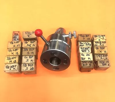 3/4 Coventry Style Die Head With 20 Sets Of New Chasers (19mm OSG) • $1150