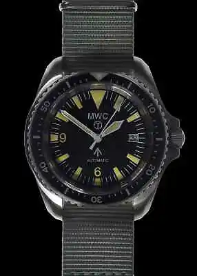 MWC 1999-2001 Pattern Automatic Military Divers Watch - Retro Luminous Paint • £375