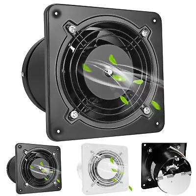 8/10/12/14  Exhaust Fan Ventilation Extractor Fan Wall-Mounted Square Blower • $32.29