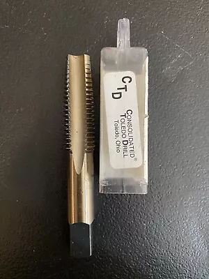 CTD 3/4 X 10 NC GH3 HSS Taper Tap 4 Flutes USA COMB SHIP $1 PER MULT • $11.54