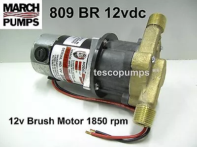 March Pump 809 BR 12vdc 0809-0100-0200 PLX-809-200 • $376.80