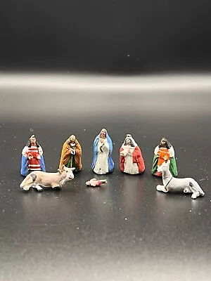 Miniature Vintage Nativity Set - Hand Made • $18.99