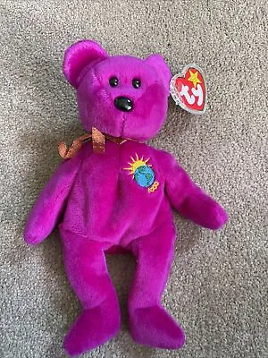 Ty Beanie Bear ~ Millenium ~ Mint Condition. • £7