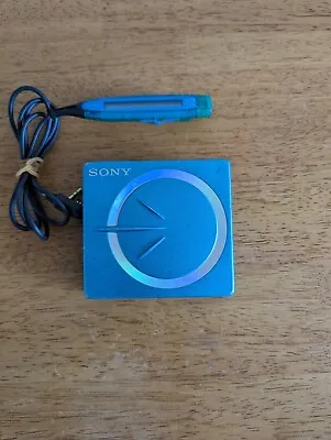 £44.99 • Buy Sony MD Walkman Digital Portable Minidisc Player MZ-E60 + REMOTE DISPLAY 