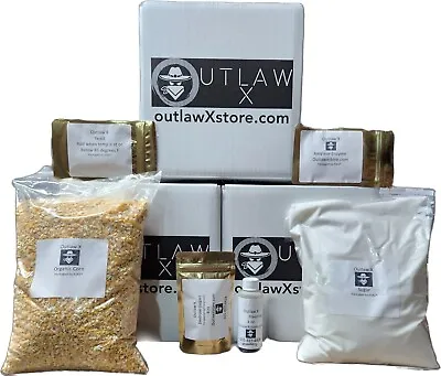 Outlaw X Organic Complete Peach Moonshine Mash Recipe Ingredients Kit • $46.95