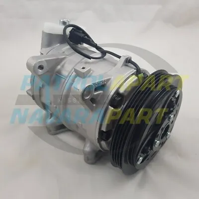 Air Conditioning A/C Compressor For Nissan Patrol GU Y61 TB48 Aftermarket (CM832 • $449