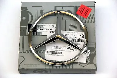 Mercedes Benz Ml Gl Cl R Class Star Logo Emblem Genuine Oem 2005-2012 W164 X164 • $82.95