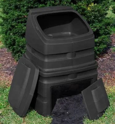 £211.95 • Buy Good Ideas EZCB-BLK 12-Cubic Foot Compost Wizard Standing Bin