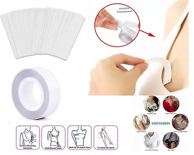£2.99 • Buy Double Sided Body Tape Fashion Toupee Breast Wig Lingerie Boob Dress Strips Roll