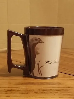 Vintage Flambeau Wild Turkey Wildlife Sport Insulated Handle Coffee Mug Cup • $10.62