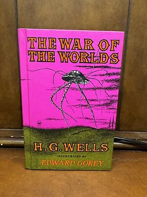 The War Of The Worlds By H. G. Wells Illustrations Edward Gorey HC 1960 Replica • $20