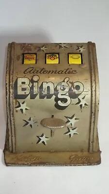 Vintage Kalomatic Kalon Game Automatic Bingo Slot Machine Child’s Toy • $11.99