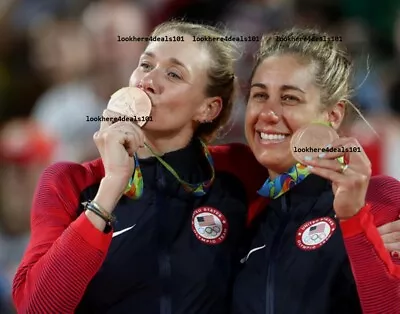 Olympics 2016 Photo 8x10 USA Team Women Volleyball Medal Walsh Ross Rio Games • $10.48