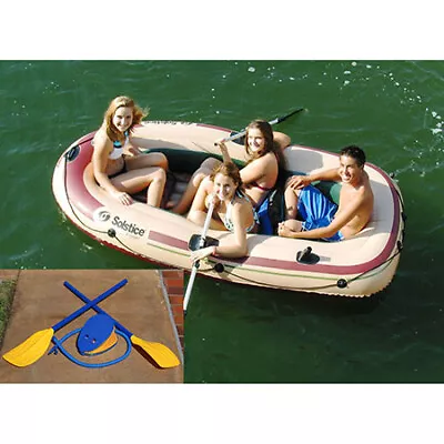 Voyager 4 Person Boat W/Oars • $103.13